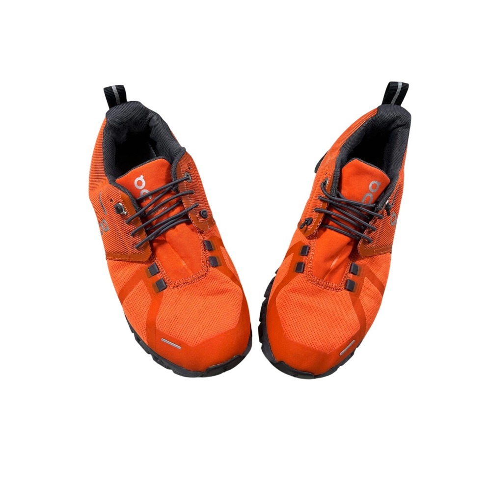 On Running Cloud 5 Waterproof Womens 7 Orange Performance Running Shoes - Picture 3 of 6